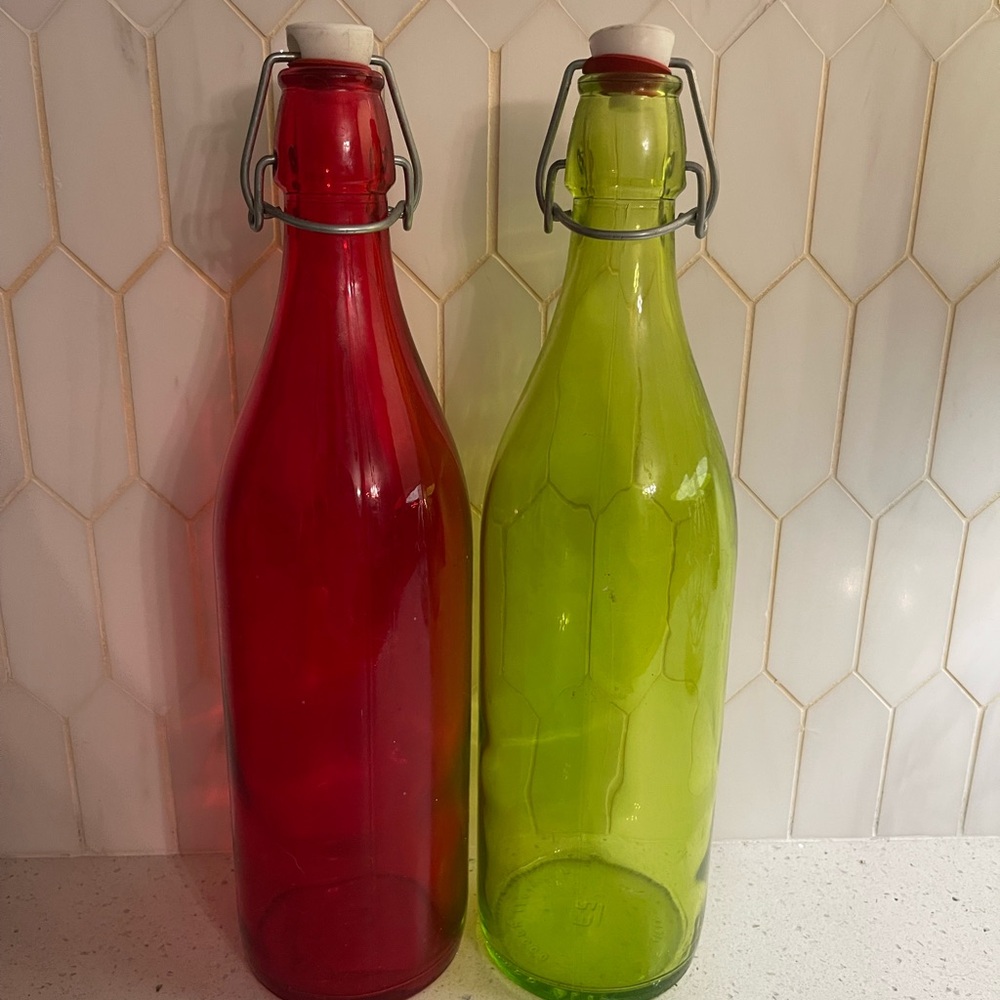 Bormiolo Rocco giara glass bottles